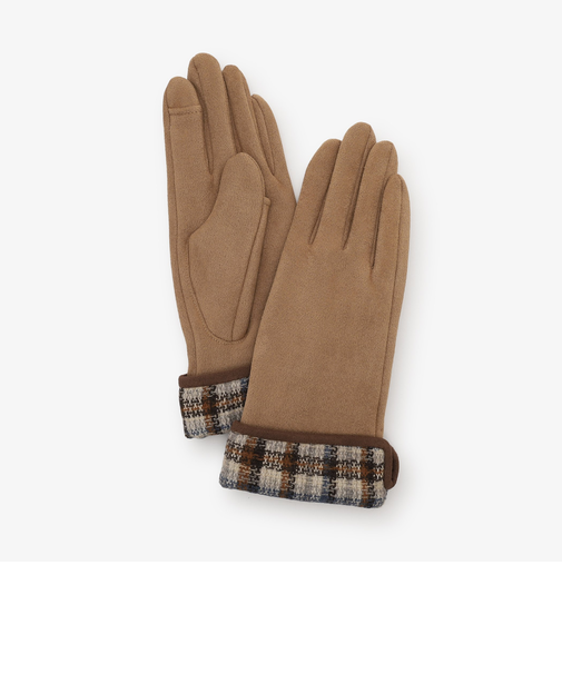 折返しチェックグローブ