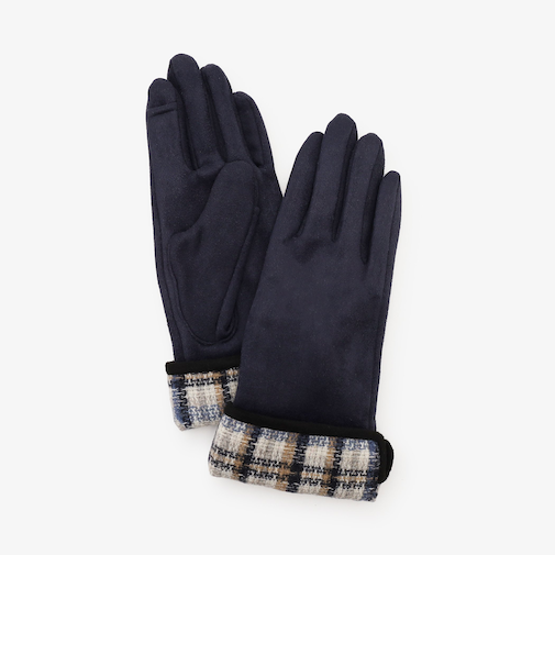 折返しチェックグローブ