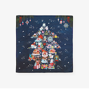 プリントハンカチ/北岸由美