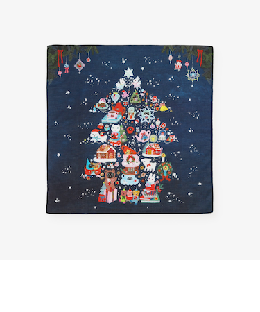 プリントハンカチ/北岸由美