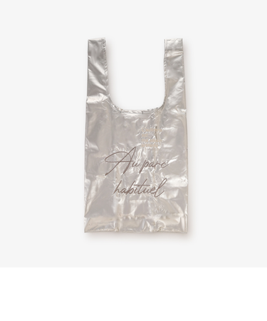 ポケッタブルロングハンドルショッピングバッグ