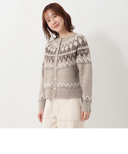 ノルディックフェザーカーディガン