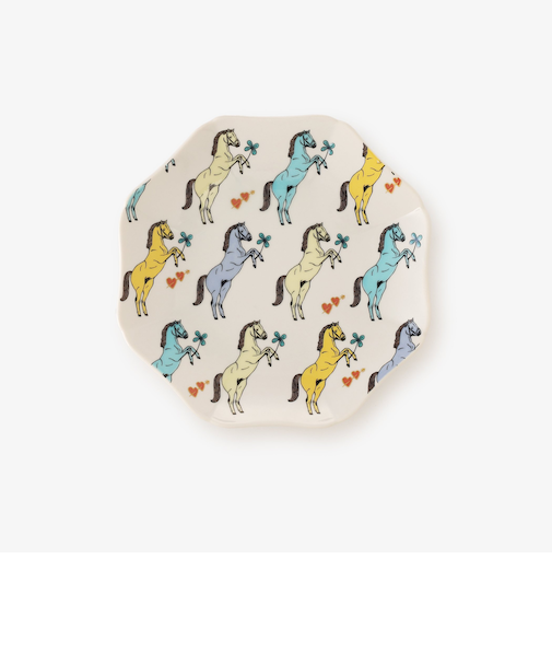 九谷焼中皿/ナタリー・レテ