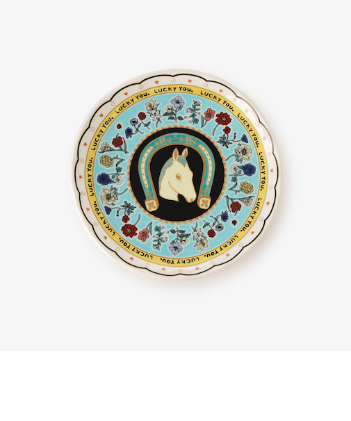 九谷焼大皿/ナタリー・レテ