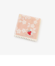 イチゴレースミニタオル