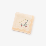 イチゴ刺繍ミニタオル