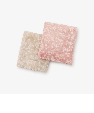 ボタニカルマイクロファイバーフェイスタオル2枚セット