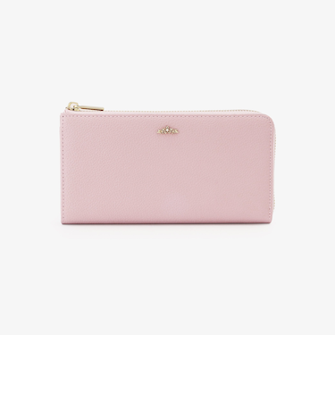 フラワーチャーム付き本革長財布/Afternoon Tea PREMIUM