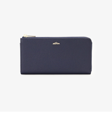 フラワーチャーム付き本革長財布/Afternoon Tea PREMIUM