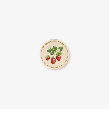 ストロベリーコンパクトミラー