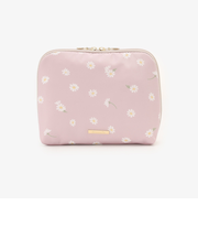 フラワー仕切り付きマルチポーチ