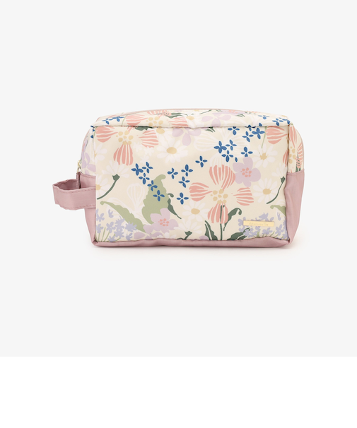 フラワースクエアポーチ