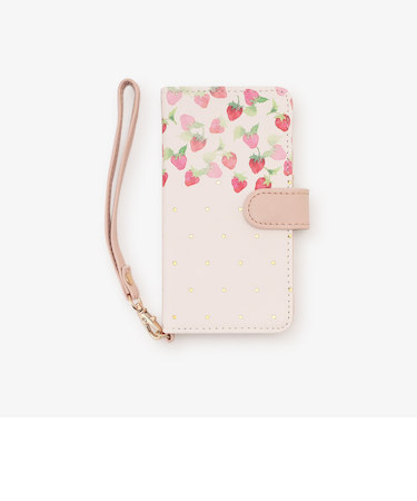 ストロベリーiPhone8/7/SE3・2ケース