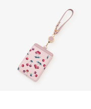 チェリーコードリール付きパスケース