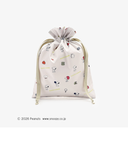 巾着ポーチM/PEANUTS