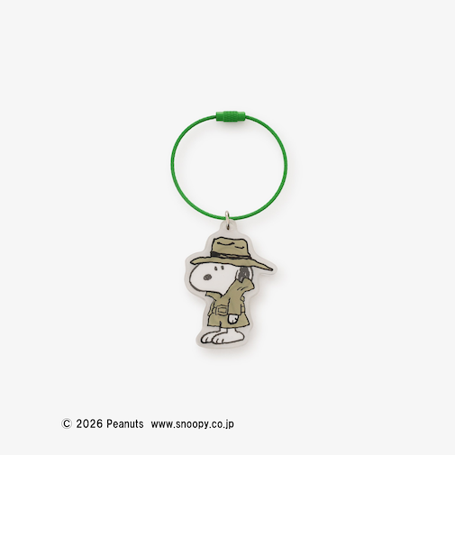 アクリルチャーム/探偵/PEANUTS