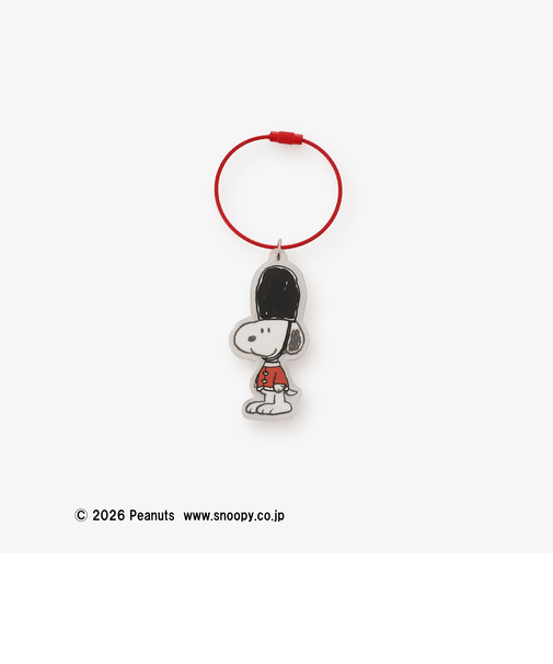 アクリルチャーム/ロンドン/PEANUTS