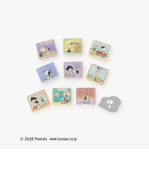 シークレットアクリルクリップ/PEANUTS