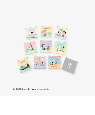 シークレットナイロンポーチ/PEANUTS
