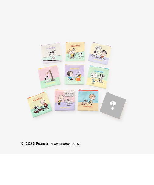 シークレットナイロンポーチ/PEANUTS