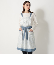 フラワーアートリボンエプロン