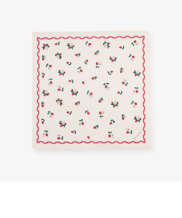 ストロベリー抗菌ランチクロス