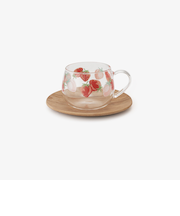 ストロベリーマグカップ&トレーセット