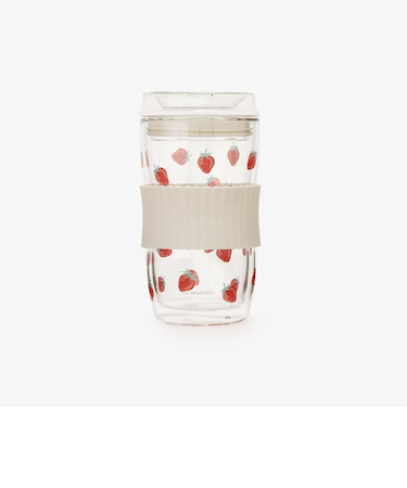 ストロベリービードロ/タンブラー/POKETLE
