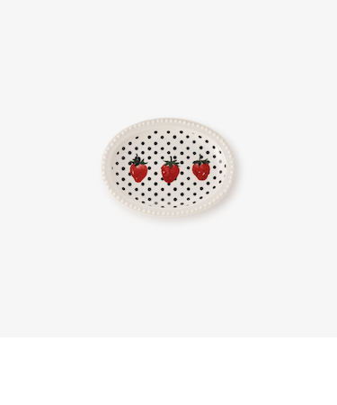 ストロベリーオーバルミニプレート