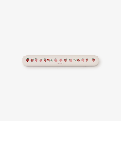 山中塗ストロベリー抗菌ケース付きランチ箸