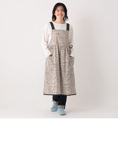 ポピーサイドリボンエプロン