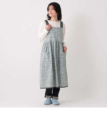 ポピーサイドリボンエプロン