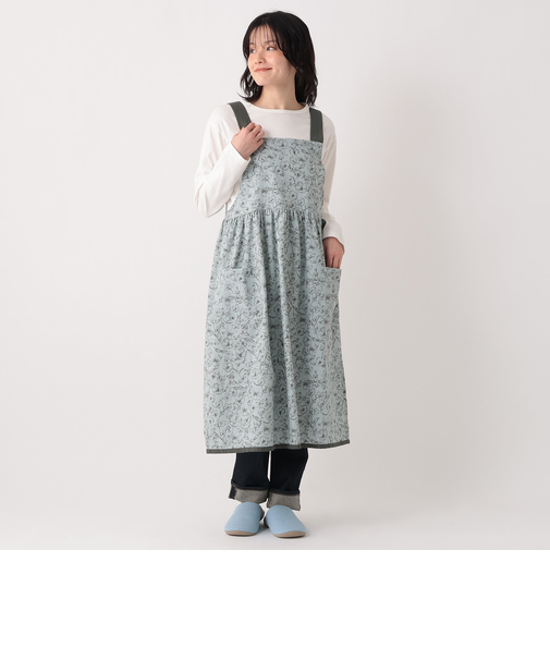 ポピーサイドリボンエプロン