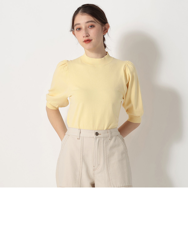 トリプルケアパフスリーブプルオーバー