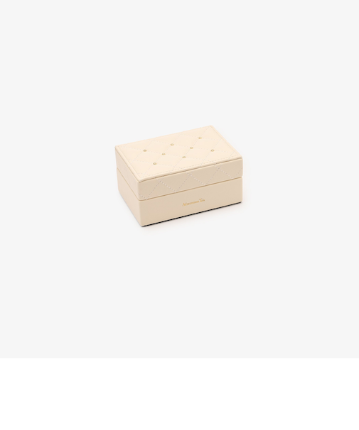 キルティングジュエリーボックスS