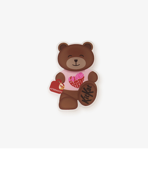 スマホグリップ/KITKAT ハートフルベアー