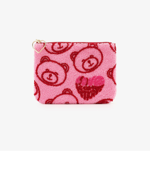 ミニフラットポーチ/KITKAT ハートフルベアー