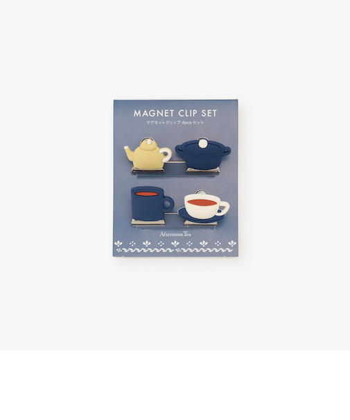 フルールデュクールマグネットクリップ4個セット