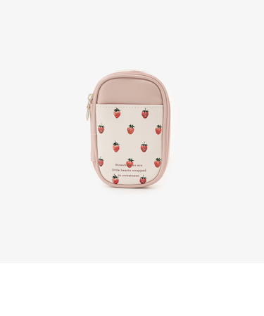 ストロベリーミニマルチポーチ