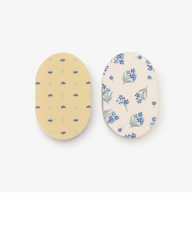 フルールデュクールオーバルスポンジ2個セット