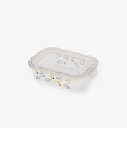 フルールデュクール耐熱ガラス保存容器M