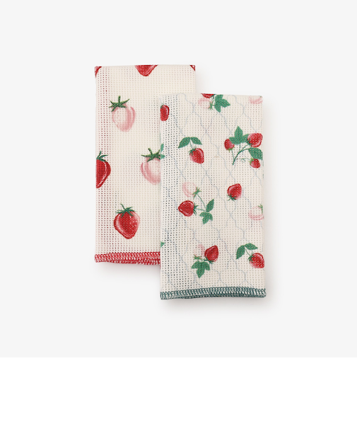 ストロベリー抗菌ディッシュクロス