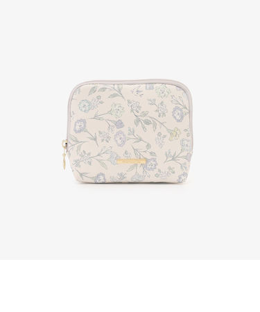 フラワーティッシュケースポーチ