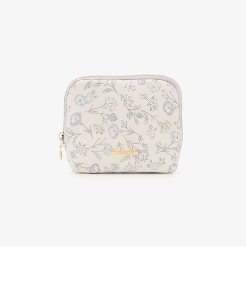 フラワーティッシュケースポーチ