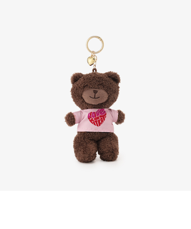 ぬいぐるみチャーム/お出かけ/KITKAT ハートフルベアー