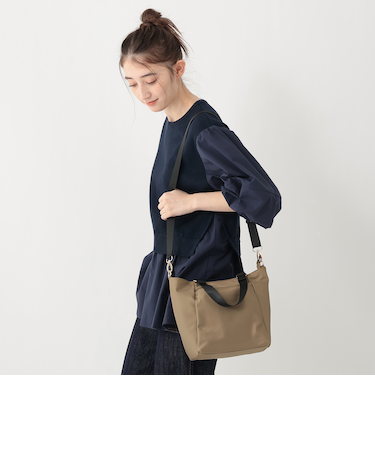 2WAYツイルナイロントートバッグ