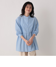 ブロードペプラムブラウス