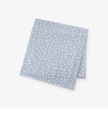 フラワーウォッシャブルキルトガーゼハーフケット