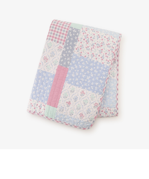 フラワーウォッシャブルキルトマルチカバー