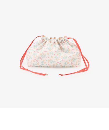 フラワーウォッシャブルキルトティッシュボックスケース